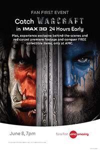 Warcraft Fan First Event Movie Poster