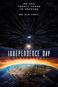Independence Day: Resurgence 3D Movie Poster