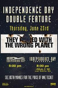 Independence Day Double Feature Movie Poster