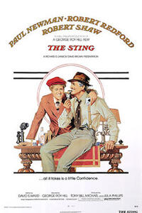 The Sting/Paper Moon Movie Poster