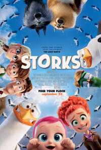 Storks 3D Movie Poster