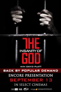 THE INSANITY OF GOD Special Encore Movie Poster