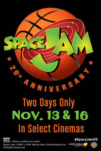 Space Jam 20th Anniversary Movie Poster
