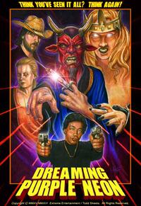 Dreaming Purple Neon Movie Poster