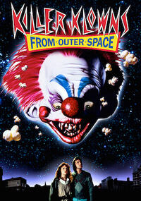 KILLER KLOWNS FROM OUTER SPACE/THE FUNHOUSE/BLOOD Movie Poster
