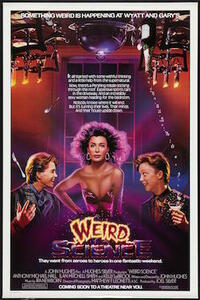 WEIRD SCIENCE/THE DARK BACKWARD Movie Poster