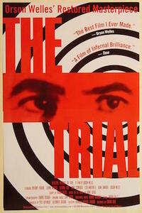 ORSON WELLES SOLO/THE TRIAL Movie Poster