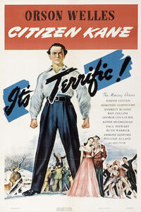 CITIZEN KANE/F FOR FAKE Movie Poster