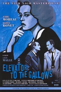 ELEVATOR TO THE GALLOWS/LE MONTE-CHARGE Movie Poster