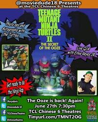 Moviedude18: TMNT II: Secret of the Ooze w/ Q&A Movie Poster