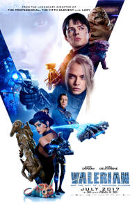 Valerian and the City of a Thousand Planets 3D Movie Poster
