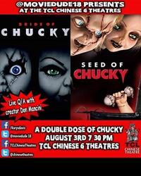 Double Feature: Bride of Chucky / Seed of Chucky Movie Poster