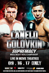 Canelo vs. GGG Supremacy (2017) Movie Poster