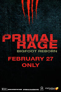 PRIMAL RAGE - Bigfoot Reborn Movie Poster
