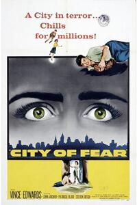 KISS ME DEADLY/CITY OF FEAR Movie Poster