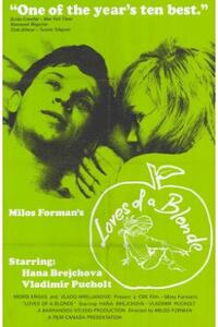 LOVES OF A BLONDE/BLACK PETER Movie Poster