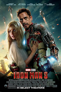 Marvel Studios 10th: Iron Man 3: An IMAX 3D Experience Movie Poster