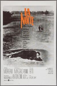 LA NOTTE/STORY OF A LOVE AFFAIR Movie Poster