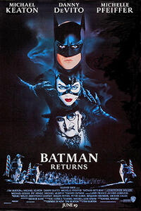 Batman Returns / Gremlins Movie Poster