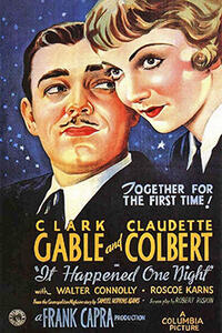 IT HAPPENED ONE NIGHT/MIDNIGHT Movie Poster