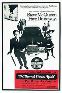The Thomas Crown Affair / The Cincinatti Kid Movie Poster