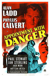APPOINTMENT WITH DANGER / THE SHADOW ON THE WALL Movie Poster