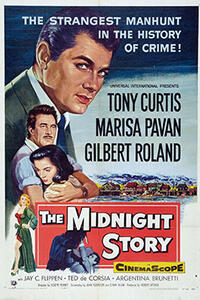 THE MIDNIGHT STORY / MONKEY ON MY BACK Movie Poster