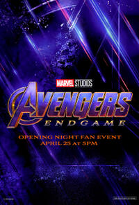 Avengers: Endgame Opening Night Fan Event 3D (2019) Movie Poster