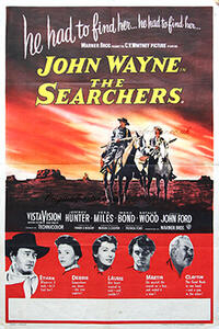 THE SEARCHERS / THE HIDDEN FORTRESS Movie Poster