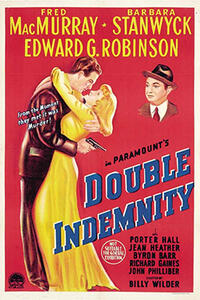 Double Feature: DOUBLE INDEMNITY / BALL OF FIRE Movie Poster