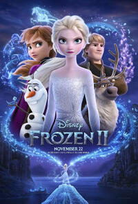 Frozen II 3D Movie Poster