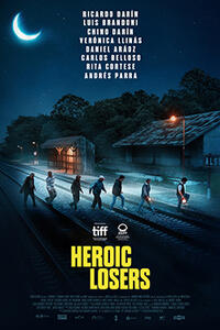 Double Feature: HEROIC LOSERS / WHITE BLOOD Movie Poster