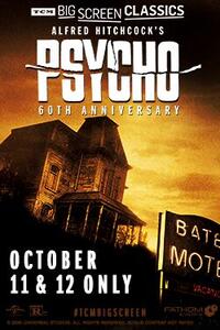 Psycho (1960) 60th Anniversary Presented by TCM Movie Poster