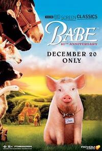 Babe (1995) 25th Anniversary presented by TCM Movie Poster