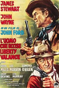 Double Feature: THE MAN WHO SHOT LIBERTY VALANCE / SANJURO Movie Poster