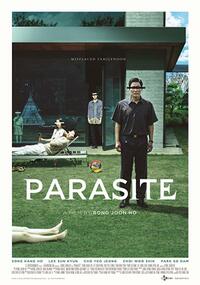 Parasite: Black and White Movie Poster