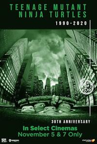 Teenage Mutant Ninja Turtles (1990) 30th Anniversary Movie Poster
