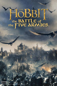 The Hobbit: The Battle Of The Five Armies (2014) - 4K Remaster Movie Poster