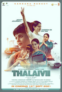 Thalaivii (2021) Movie Poster