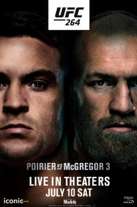 UFC 264: Poirier vs McGregor Movie Poster