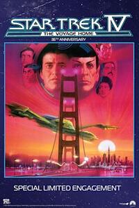 Star Trek IV: The Voyage Home 35th Anniversary Movie Poster