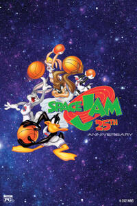Space Jam 25th Anniversary (1996) Movie Poster
