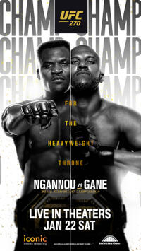 UFC 270: Ngannou vs. Gane Movie Poster