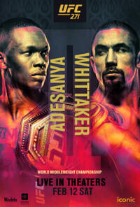 UFC 271: Adesanya vs, Whittaker 2 Movie Poster