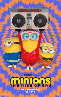 Minions: The Rise of Gru 3D (2022) Movie Poster