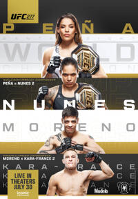 UFC 277: Peña vs. Nunes 2 Movie Poster