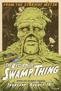 RiffTrax Live: The Return of Swamp Thing Movie Poster