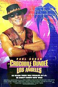 Crocodile Dundee in Los Angeles Movie Poster
