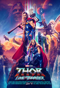 Thor: Love and Thunder 3D (2022) Movie Poster