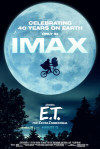 E.T. 40th Anniversary Re-Release Movie Poster